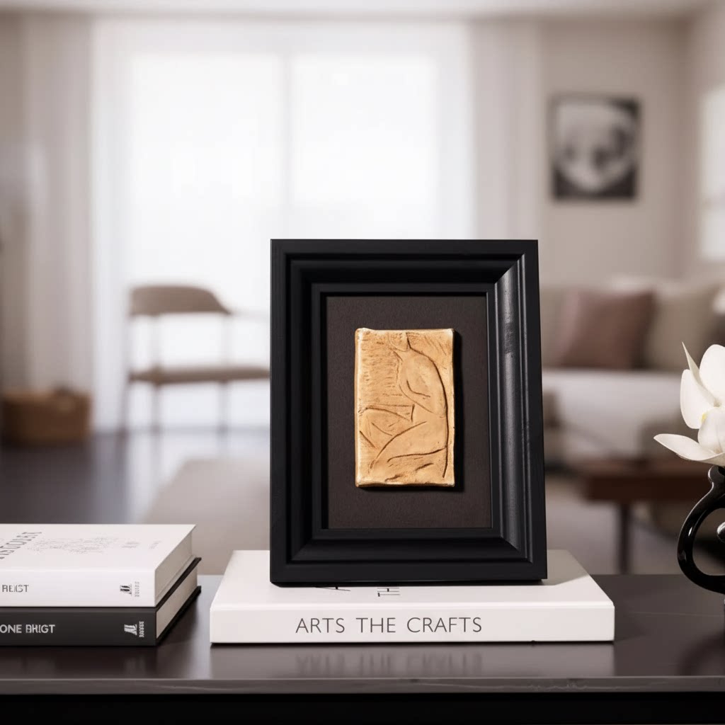 复古艺术装饰摆件陶瓷雕塑客厅卧室高级感工艺品