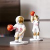 创意宇航员篮球桌面摆件轻奢男孩房间卧室办公桌小装饰品生日礼品