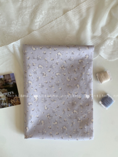 布diy布料 全棉40支印花布韩系ins清新小碎花布家居服发饰童装