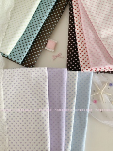 发饰娃衣发圈手工diy布料 全棉40支印花布ins韩系迷你小爱心服装