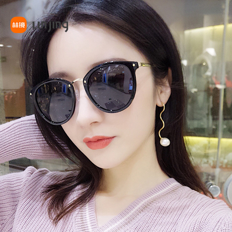 2026年新款偏光太阳镜女夏防紫外线网红墨镜大框显瘦眼镜女韩版潮