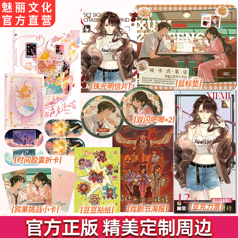 预售正版蓄意逐风原名癫都癫癫点好啊小盐子著穿越发癫恋综言情小说