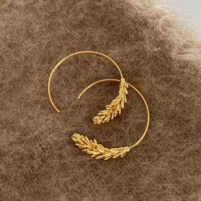 doudoustore麦穗耳环