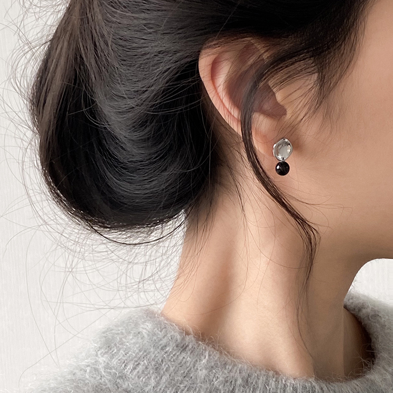 doudoustore黑玛瑙耳环