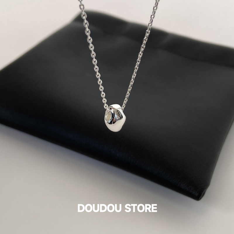 doudoustore几何水滴项链