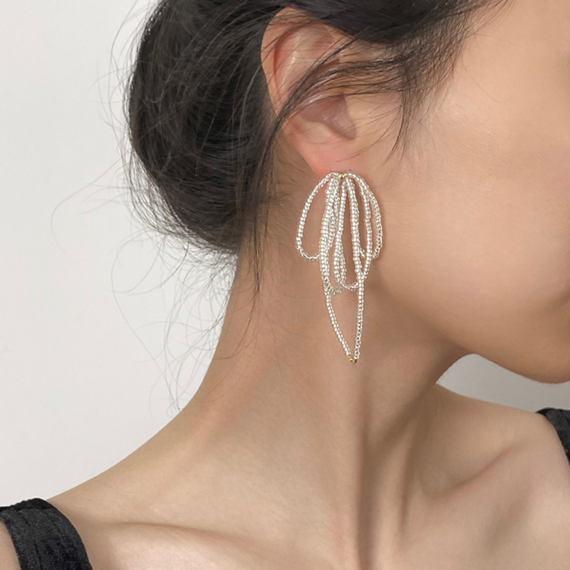 doudoustore流苏耳环