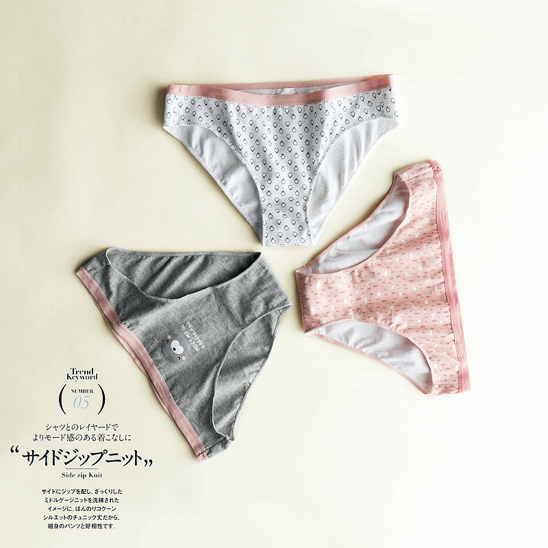 Slip jeunesse 1602K10 en coton - Ref 640762 Image 3