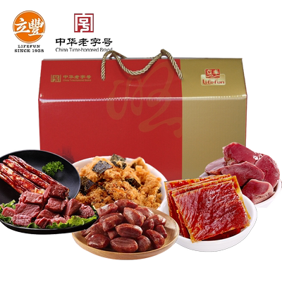 立丰年货礼盒6盒大礼包新年团购