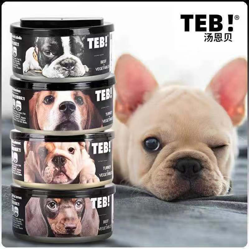 汤恩贝狗罐OD进口功能罐170g泪痕美毛肠胃多重维生素进口狗罐头辅
