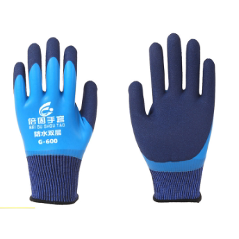 儿童赶海卖海鲜捉螃蟹抓鱼杀鱼专用手套防刺防扎防水防割防滑耐磨