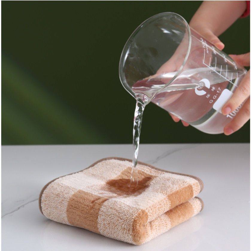 加厚洗碗布巾不沾油擦玻璃双面擦家用厨房抹布干湿两用吸水不掉毛