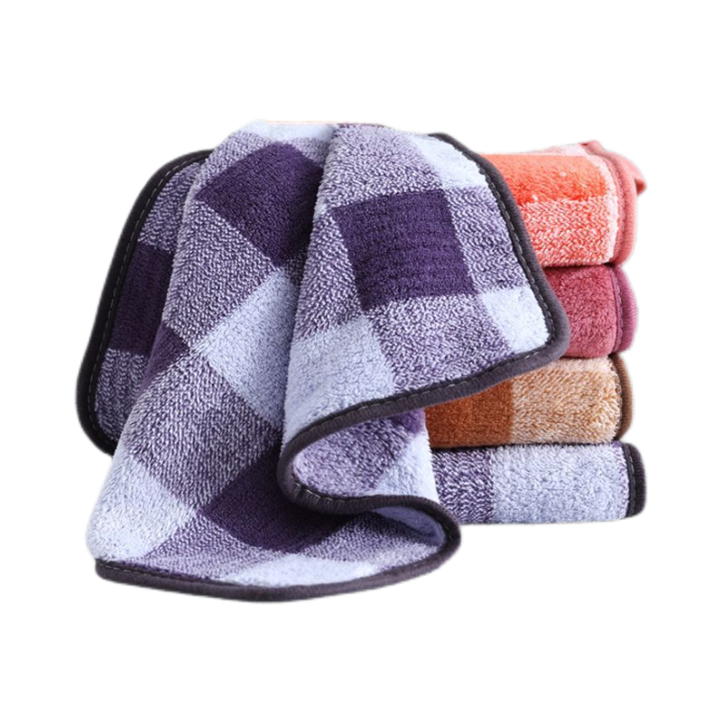 双面擦家用厨房抹布干湿两用吸水不掉毛加厚洗碗布巾不沾油擦玻璃