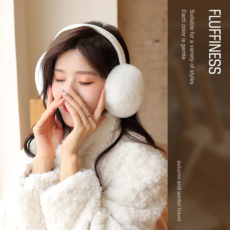 可折叠保暖耳罩耳套耳包耳暖女冬季防寒护耳捂子加绒加厚女冬天