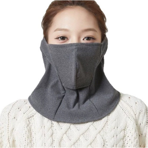 2025冬季男女保暖护颈户外骑行防风面罩口罩韩版围脖立体