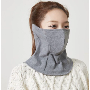 2025冬季男女保暖护颈户外骑行防风面罩口罩韩版围脖立体