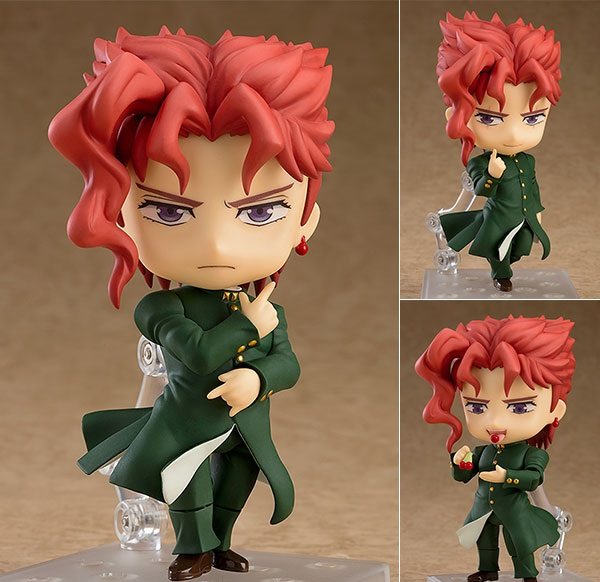 jojo的奇妙冒险 1033花京院典明 q版粘土人 可动换脸手办模型