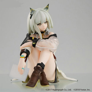 方舟 凯尔希 坐姿泡面压手办 能量联结 游戏周边摆件生日礼物