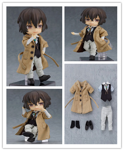 文豪野犬 太宰治 Q版太宰治 西服套装 真衣服 可动手办盒装