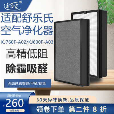 适配舒乐氏空气净化器除过滤网