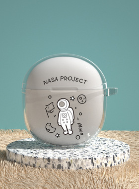 一加OnePlusBuds耳机保护套软透明真无线简约tpu太空蓝适用壳硅胶