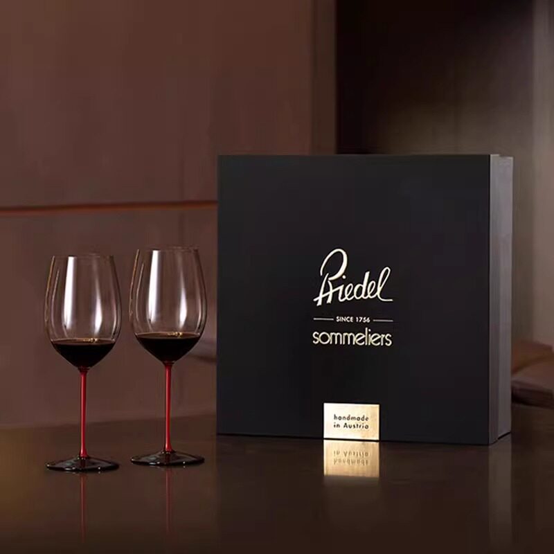 RIEDEL黑领结手工红酒杯礼盒套装