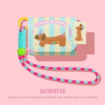 适用redmi红米buds7s保护套redmibuds6保护壳青春版4活力版小米buds6开放式5pro蓝牙3耳机壳连体式盒条纹小狗