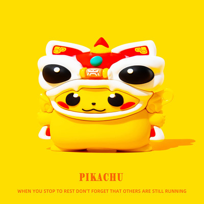 适用华为新款耳机壳保护套皮卡丘