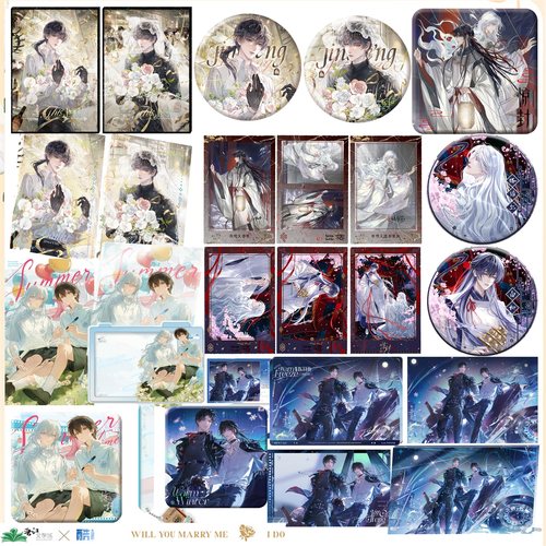 正版官谷 我在无限游戏里封神周边密林边陲吧唧徽章色纸亚克力流沙摆件白柳黑桃壶鱼辣椒小说我在惊悚游戏惊封衍生谷子酷艾文创