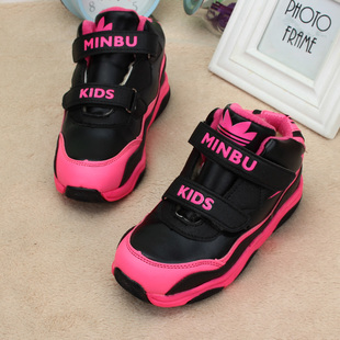 儿童棉鞋男童加绒特价运动鞋老款不退换女童清仓保暖鞋女孩跑步鞋