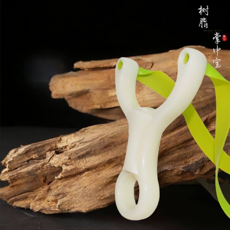 树脂新款老杨头户外单卡弹弓掌中宝ABS弹弓海浪掌中宝高精准户外