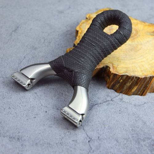 掌中宝龙齿快压不锈钢考拉天涯弹弓反曲暗扣扁皮户外免绑高精准成