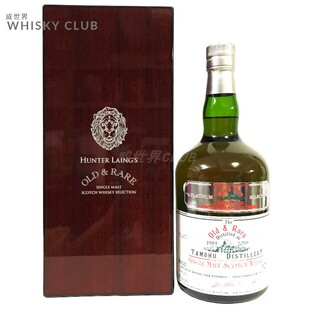 檀都30年1989陈年稀有铂金精选威士忌桶强享特梁装瓶Tamdhu