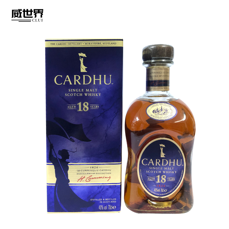 CARDHU18年单一麦芽威士忌洋酒