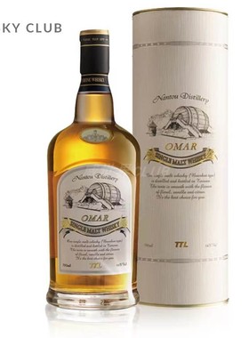 台湾南投傲玛波本花香首版2016年单一麦芽威士忌OMAR 行货