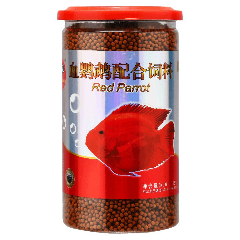 海豚PORPOISE血鹦鹉配合饲料增红增色发财鱼血鹦鹉鱼粮高营养鱼粮