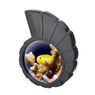 Vastocean海水缸观察镜3倍放大镜海螺造型大镜面看得清须配合强磁