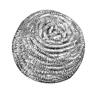 钢丝球清洁球家用厨房洗碗擦锅不锈钢不易掉丝铁丝清洗刷网大号