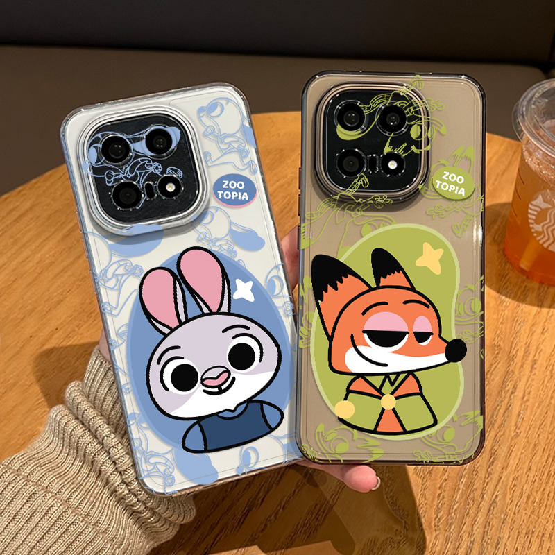 Q版尼克朱迪手机壳适用IQOO系列