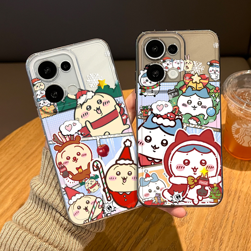 圣诞chiikawa手机壳适用oppo系列