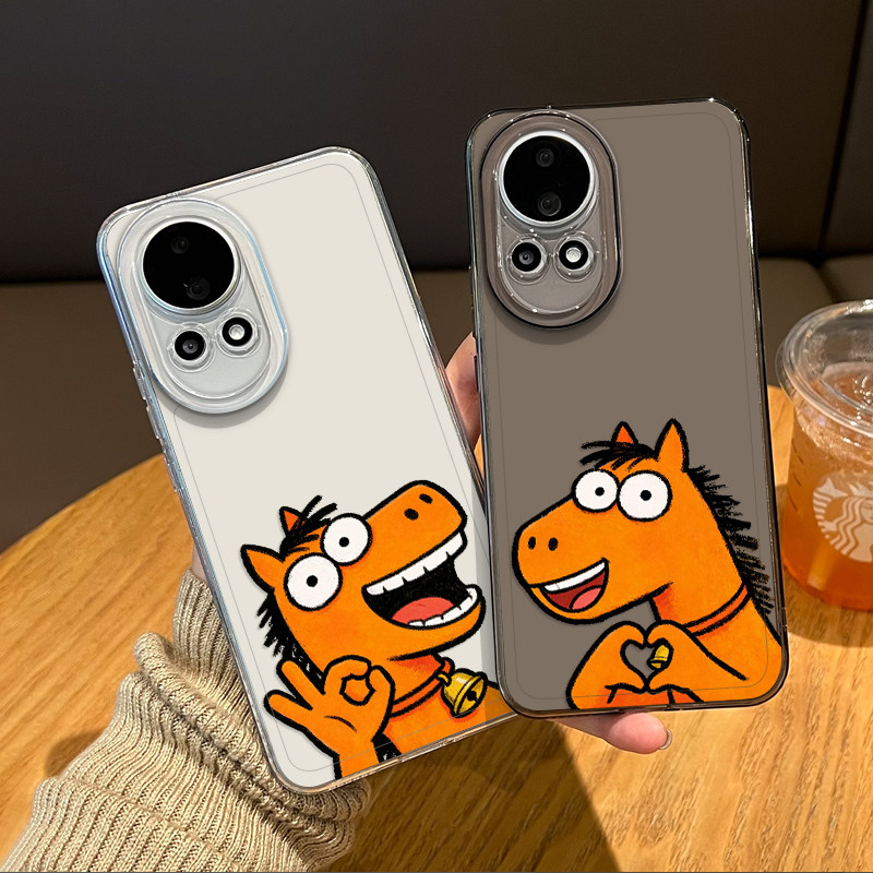 ok比心小马适用华为nova15手机壳14pro透明13情侣12ultra新年11se马年10本命年9新款8搞笑7外壳por保护套男女,3C数码配件,手机保护套/壳,淘宝优惠券,粉丝福利购,淘宝优惠卷