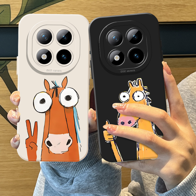 比耶小马手机壳适用红米note15pro硅胶14新年13过年turbo4马年12趣味11tpro新款3情侣10本命年9外壳redmi十+,3C数码配件,手机保护套/壳,淘宝优惠券,粉丝福利购,淘宝优惠卷