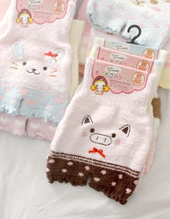 日本秋冬软绵绵高腰暖宫裤腹卷护肚暖腰家居裤女睡裤经期保暖短裤