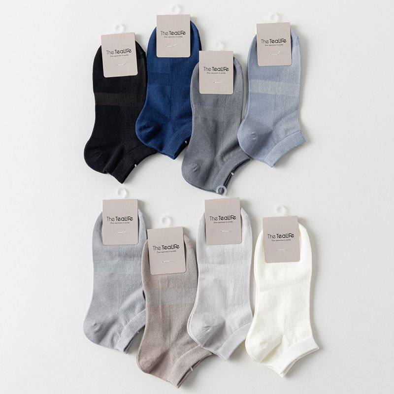 船袜春夏男士超薄无骨莫代尔棉