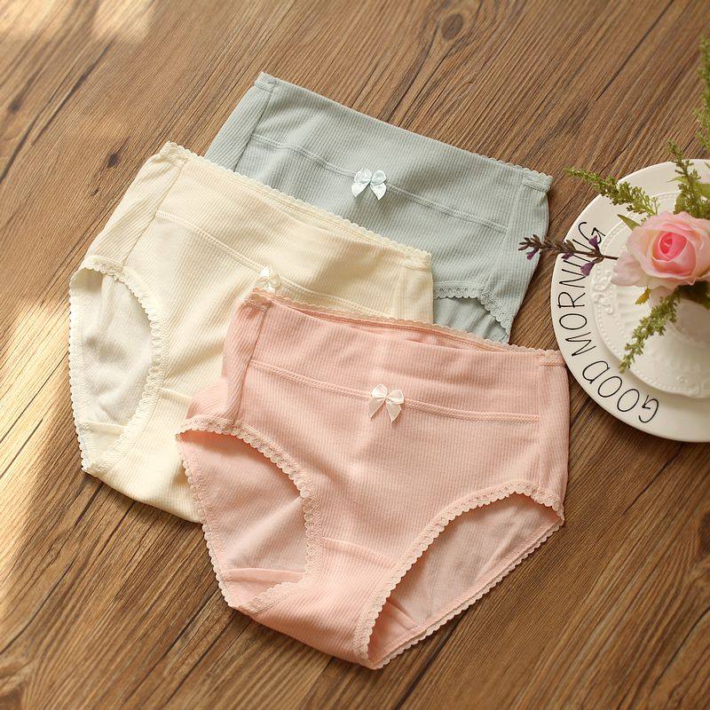 日单中腰纯色全棉三角女士内裤100%纯棉女短裤 包臀舒适,女士内衣/男士内衣/家居服,女三角裤,淘宝优惠券,粉丝福利购,淘宝优惠卷
