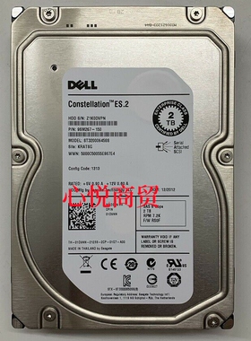 Dell戴尔 01D9NN ST32000645SS 2T SAS 7.2K 3.5寸 6gb服务器硬盘