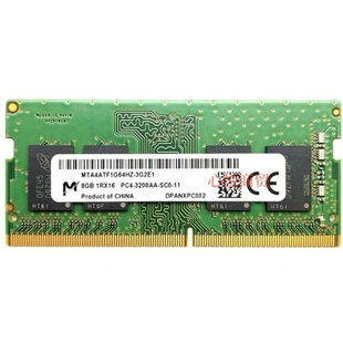 3G2E1 1RX16 3200AA MTA4ATF1G64HZ DDR4 笔记本内存 镁光