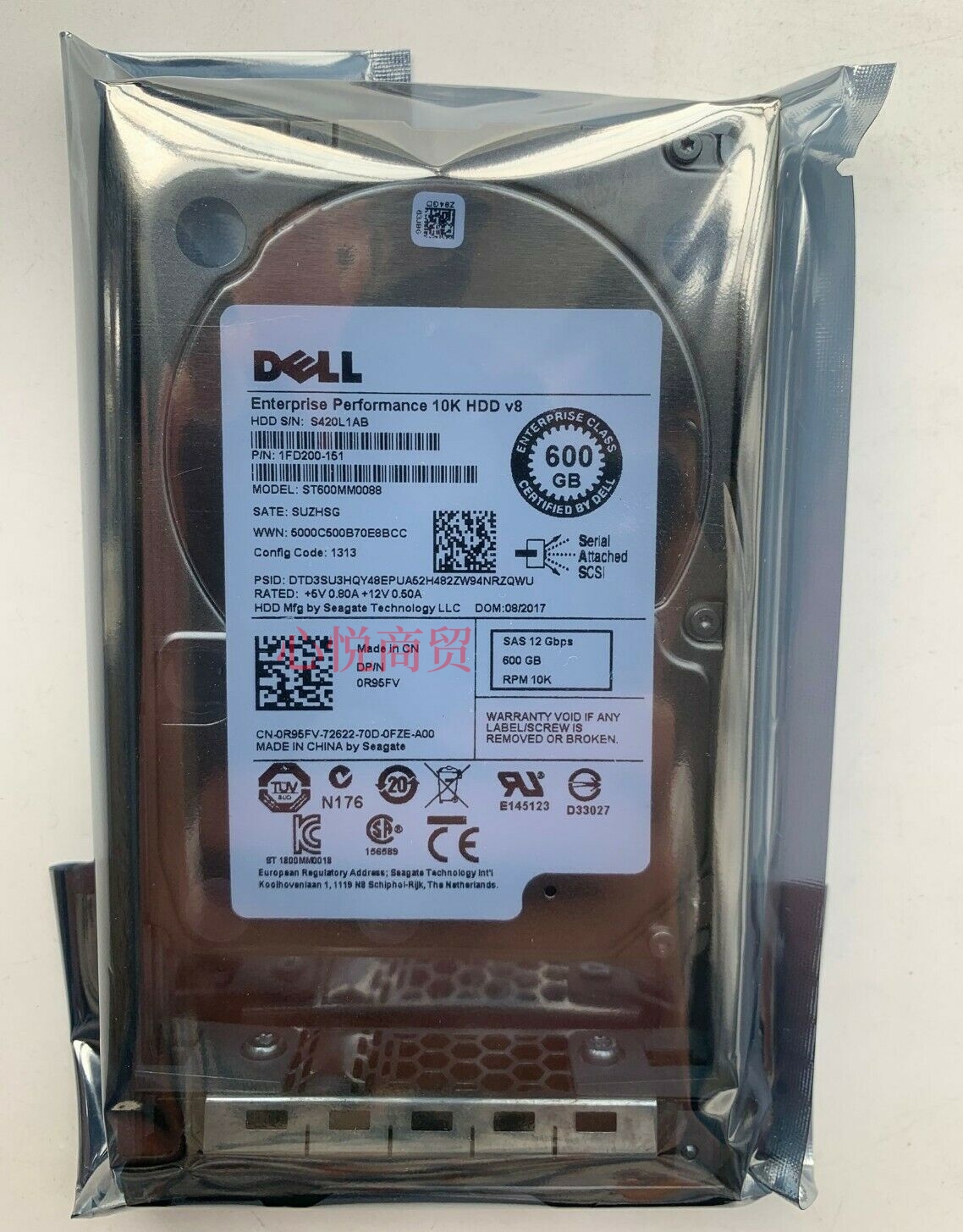 戴尔服务器硬盘600GSAS