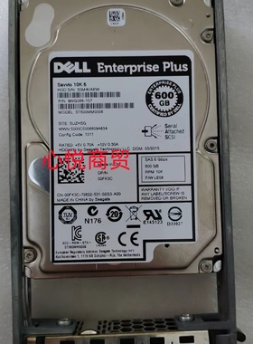 DELL/戴尔 PS EQ ST600MM0006 00FK3C 600G 10K 2.5 SAS 存储硬盘