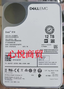 ST12000NM0128 08JYD7 12T SATA 7.2服务器硬盘 DELL戴尔 3.5 EMC