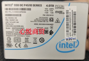浪潮P4510 NVMe U.2 4.0TB 服务器 SSD固态硬盘PCIE 3.0 2.5寸 4T